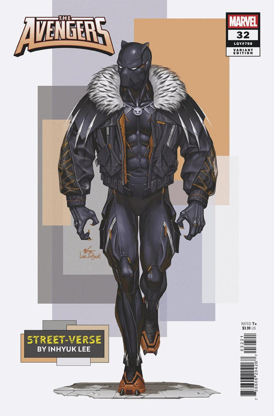Marvel NEW THIS WEEK AVENGERS #32 INHYUK LEE STREET-VERSE VARIANT