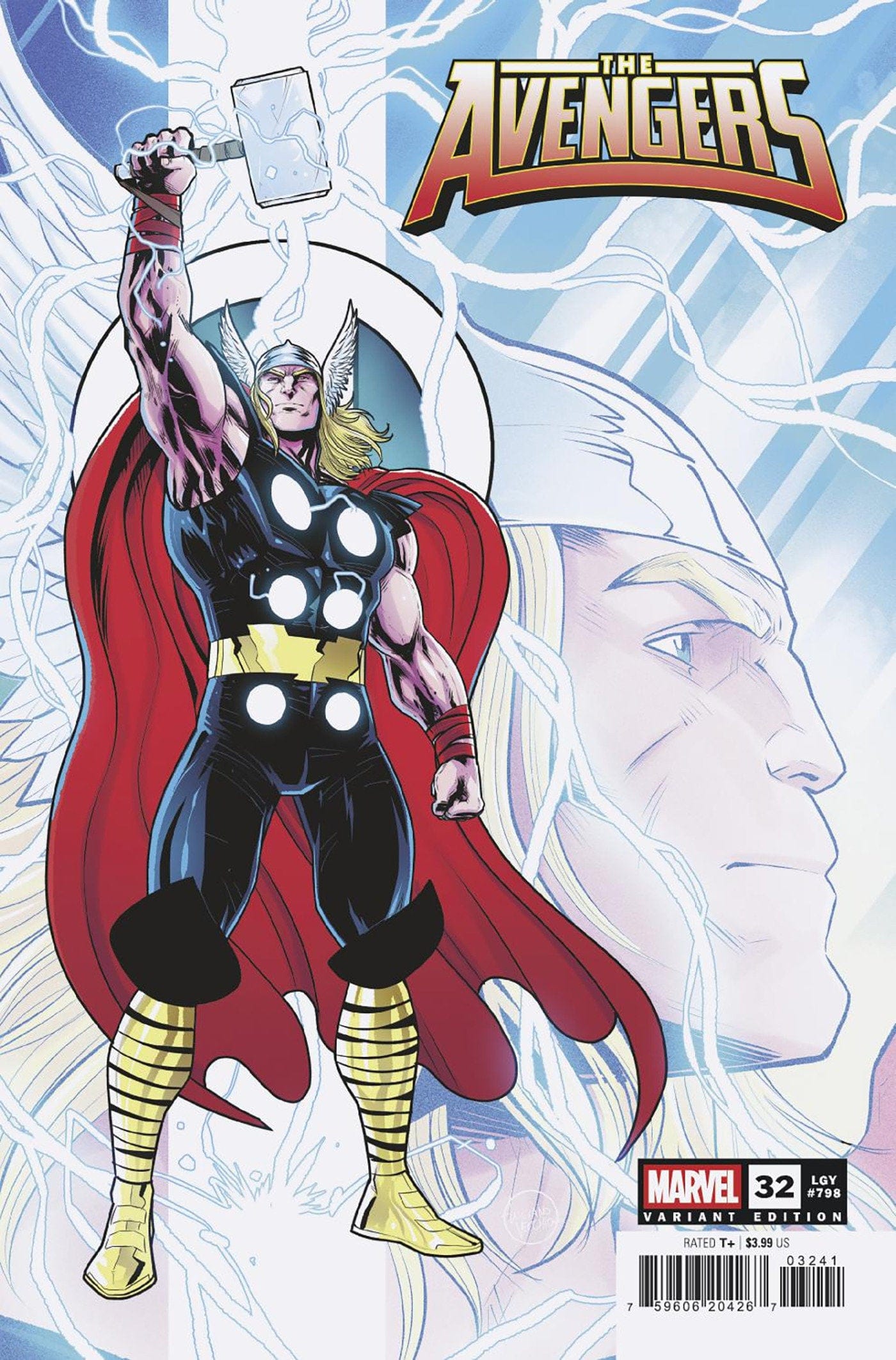 Marvel NEW THIS WEEK AVENGERS #32 LUCIANO VECCHIO THOR VARIANT