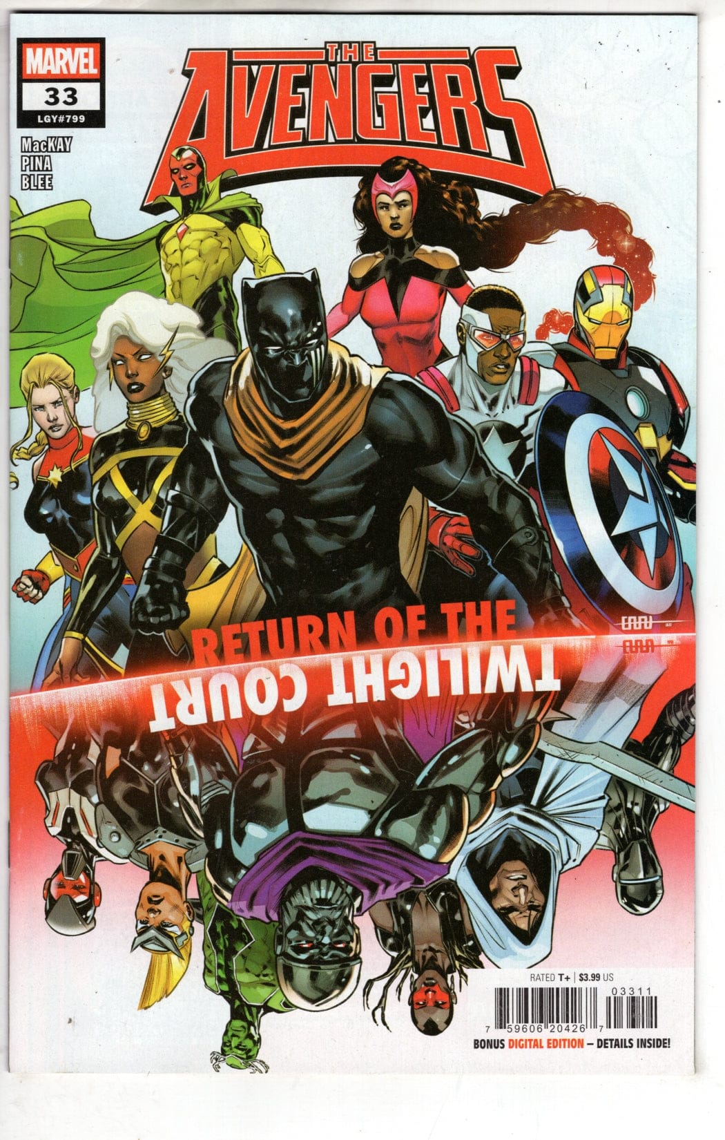 Marvel NEW THIS WEEK AVENGERS #33