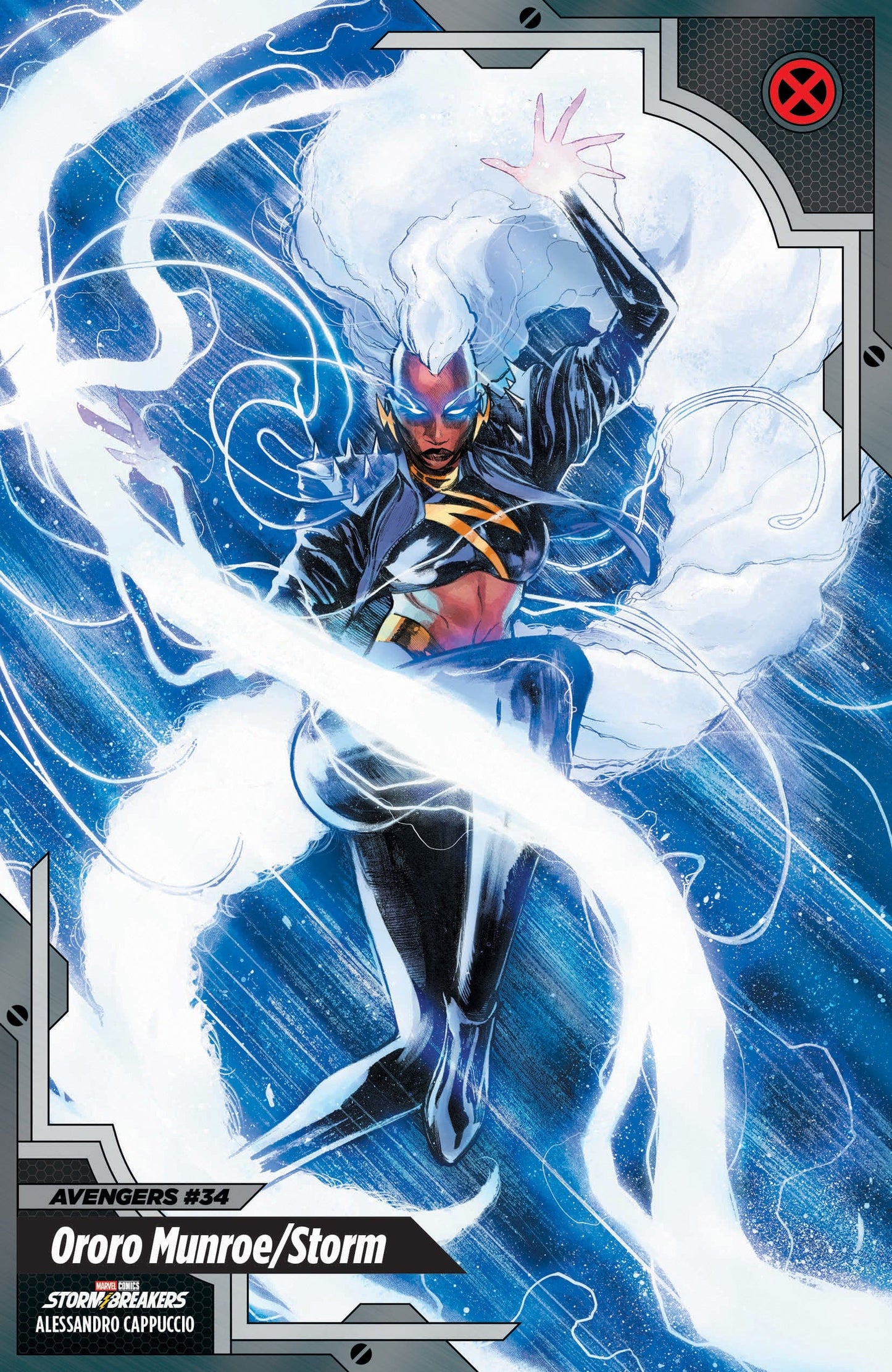 Marvel NEW THIS WEEK AVENGERS #34 ALESSANDRO CAPPUCCIO X-MEN TRADING CARD VARIANT (VF/NM)