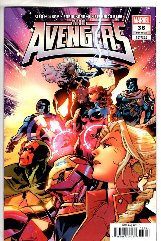 Marvel NEW THIS WEEK AVENGERS #36 C.F. VILLA FAREWELL VARIANT (VF/NM)
