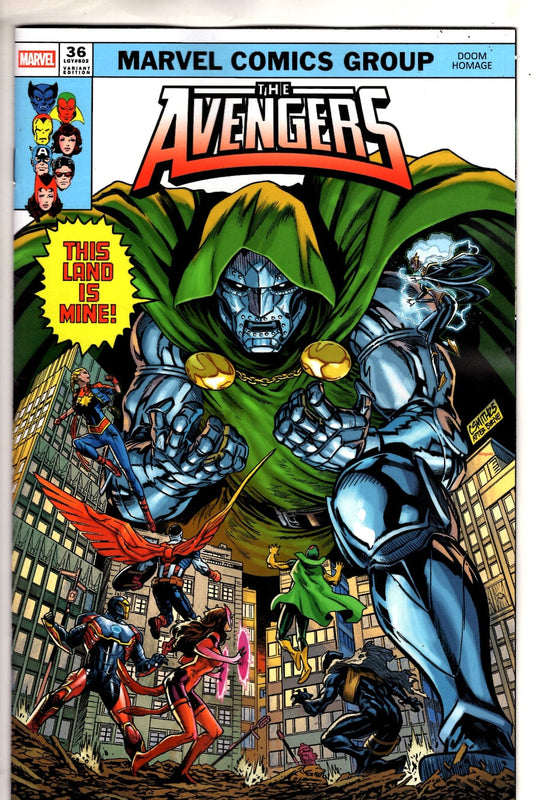 Marvel NEW THIS WEEK AVENGERS #36 CORY SMITH DOOM HOMAGE VARIANT (VF/NM)
