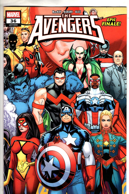Marvel NEW THIS WEEK AVENGERS #36 WRAPAROUND COVER (VF/NM)