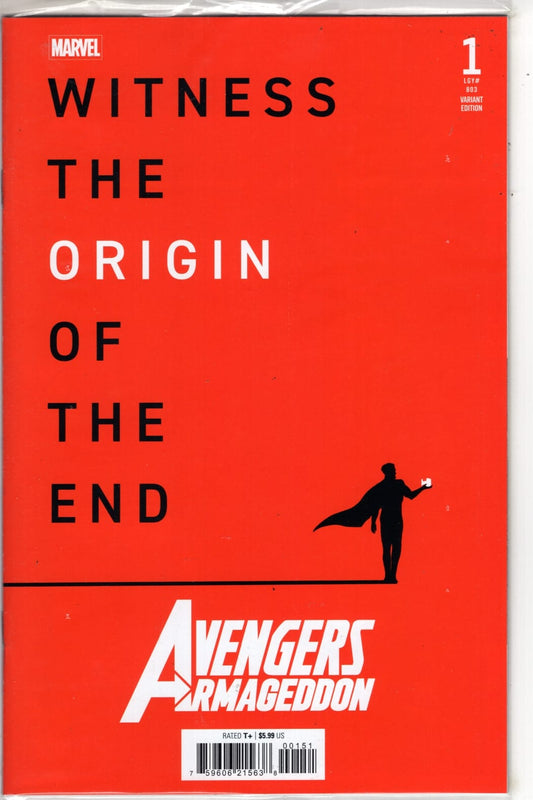 Marvel NEW THIS WEEK AVENGERS: ARMAGEDDON #1 CHIP ZDARSKY PROMO VARIANT (VF/NM)