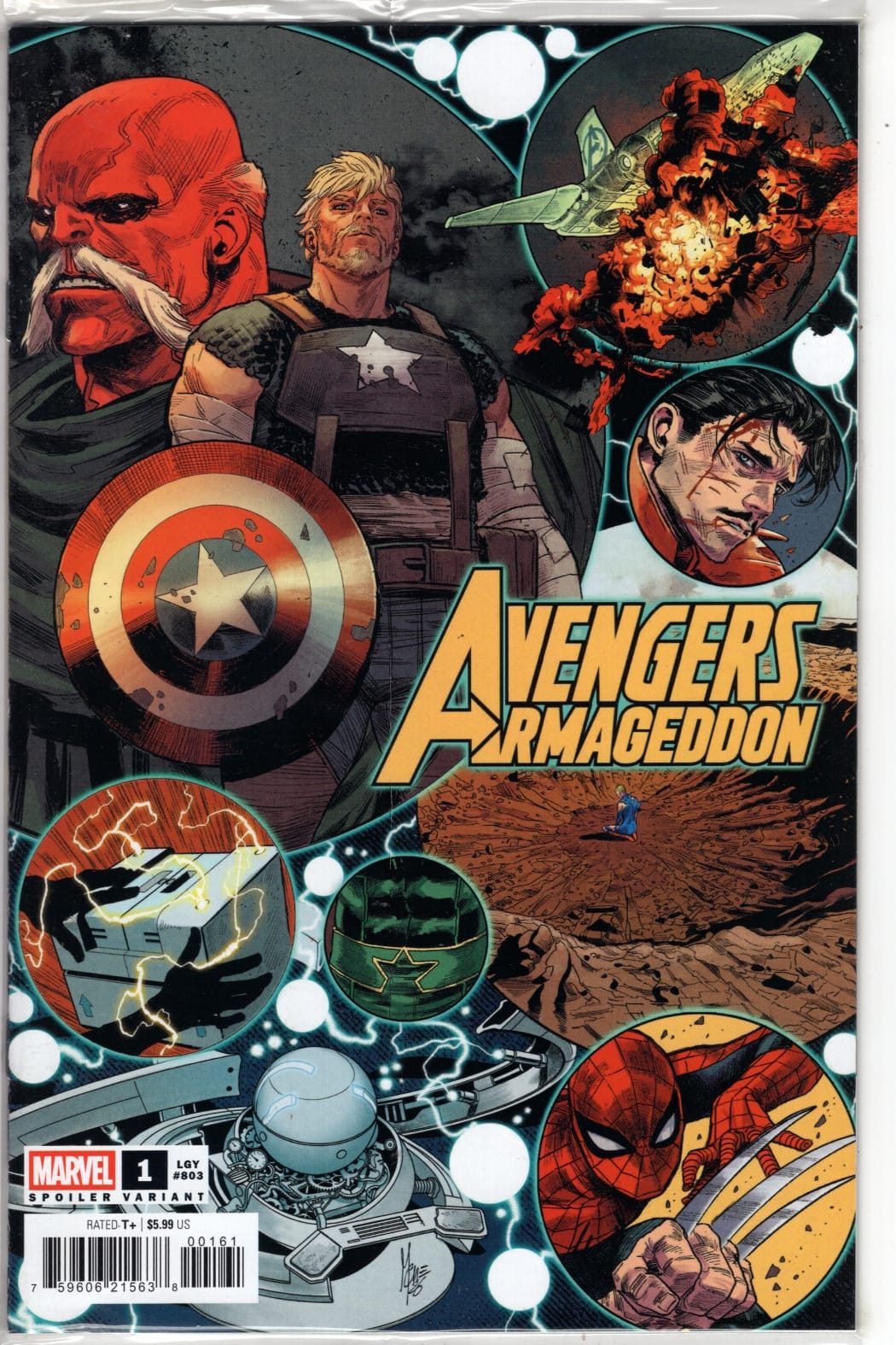 Marvel NEW THIS WEEK AVENGERS: ARMAGEDDON #1 CHIP ZDARSKY SPOILER VARIANT (VF/NM)
