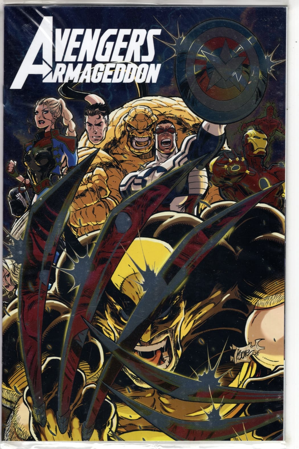 Marvel NEW THIS WEEK AVENGERS: ARMAGEDDON #1 KAARE ANDREWS FOIL VARIANT (VF/NM)