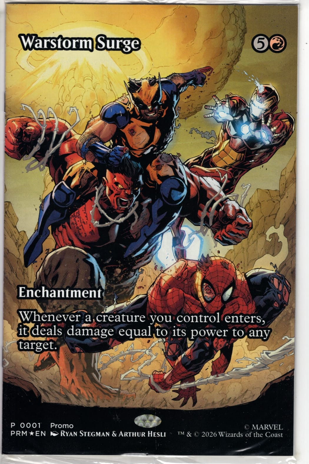 Marvel NEW THIS WEEK AVENGERS: ARMAGEDDON #1 TBD ARTIST MAGIC: THE GATHERING VARIANT (VF/NM)