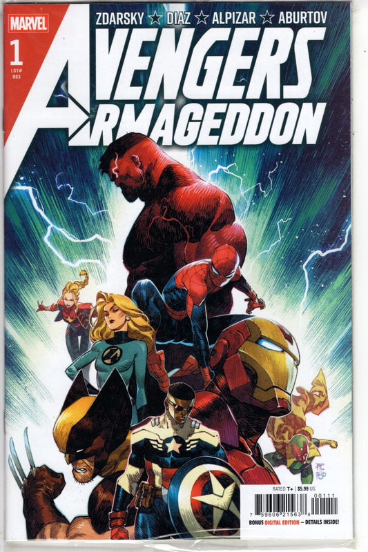 Marvel NEW THIS WEEK AVENGERS: ARMAGEDDON #1 (VF/NM)