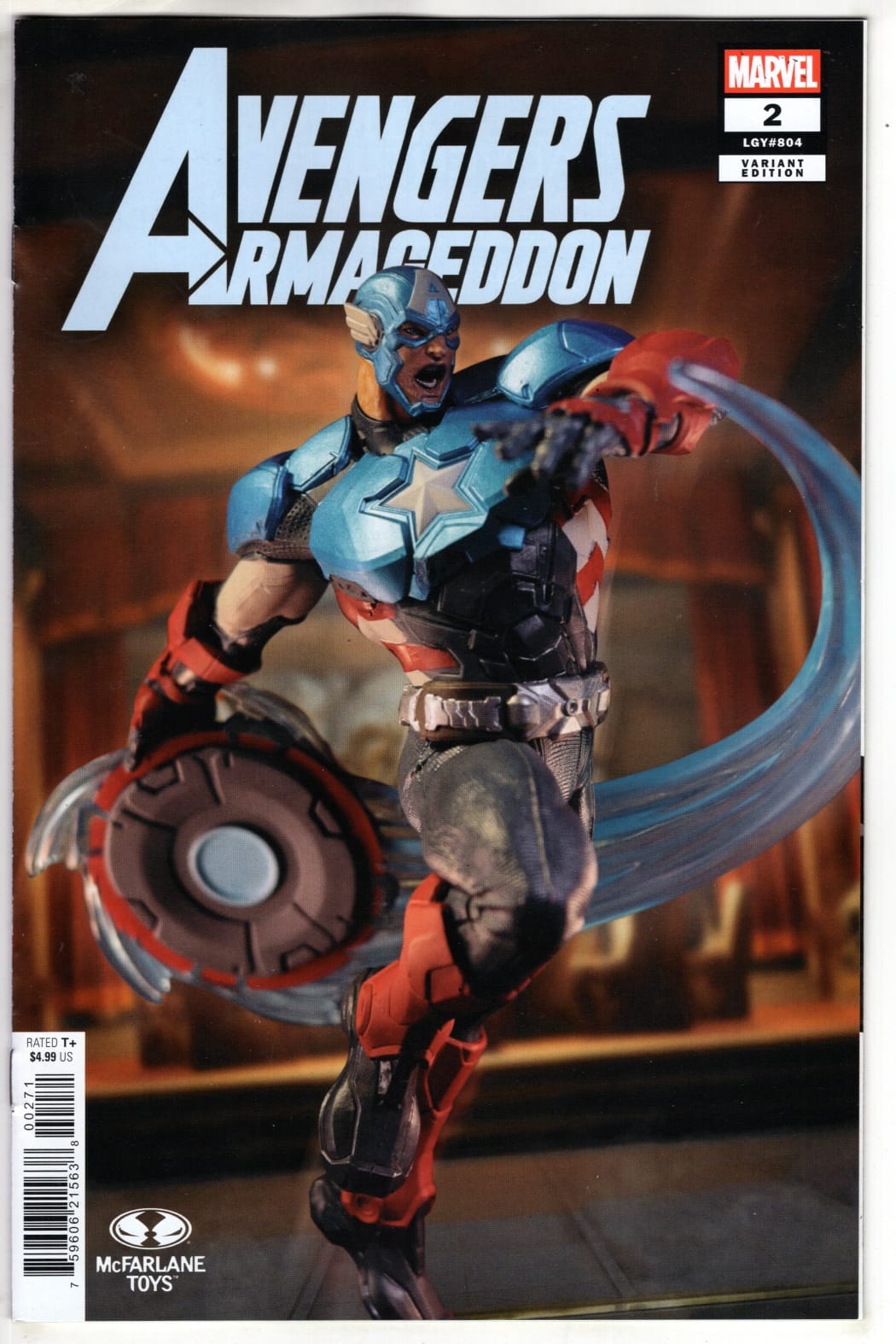 Marvel NEW THIS WEEK AVENGERS: ARMAGEDDON #2 MCFARLANE TOYS MARVEL RIVALS VARIANT (VF/NM)