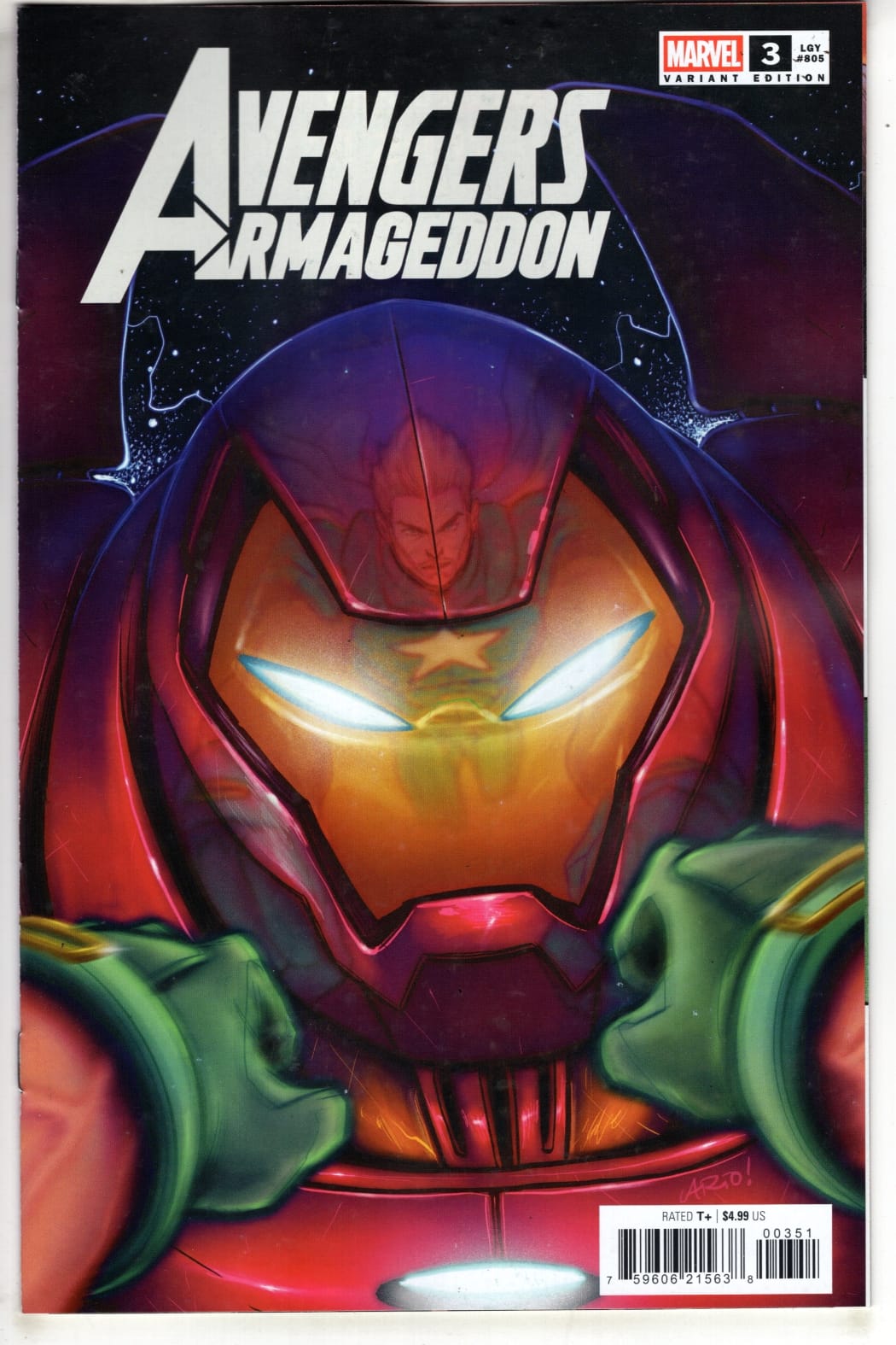 MARVEL NEW THIS WEEK AVENGERS: ARMAGEDDON #3 ARIO ANINDITO VARIANT (VF/NM)