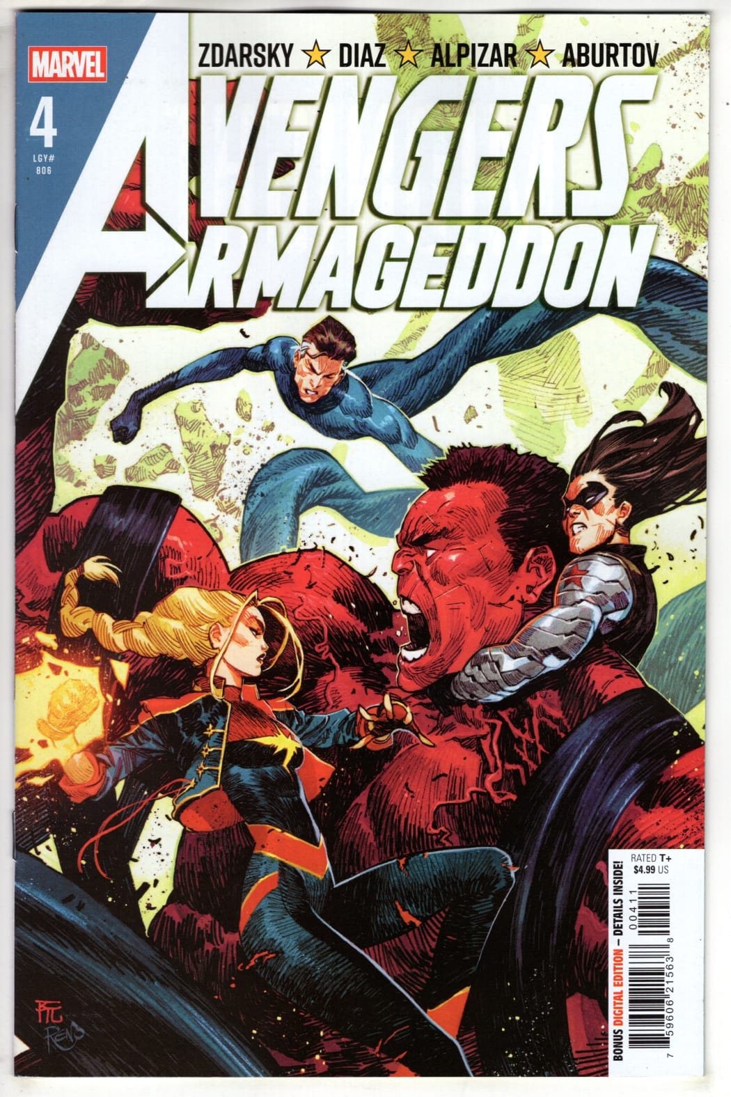 Marvel NEW THIS WEEK AVENGERS: ARMAGEDDON #4 (VF/NM)
