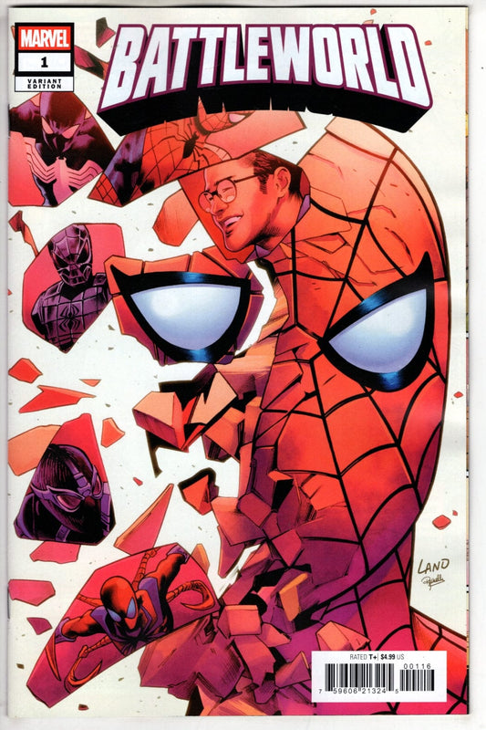 Marvel NEW THIS WEEK BATTLEWORLD #1 GREG LAND VARIANT