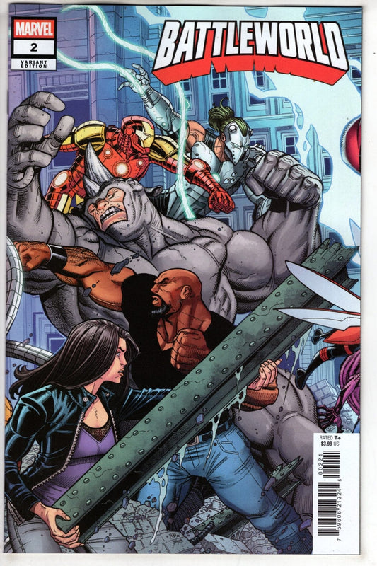 Marvel NEW THIS WEEK BATTLEWORLD #2 NICK BRADSHAW 5-PART CONNECTING VARIANT B