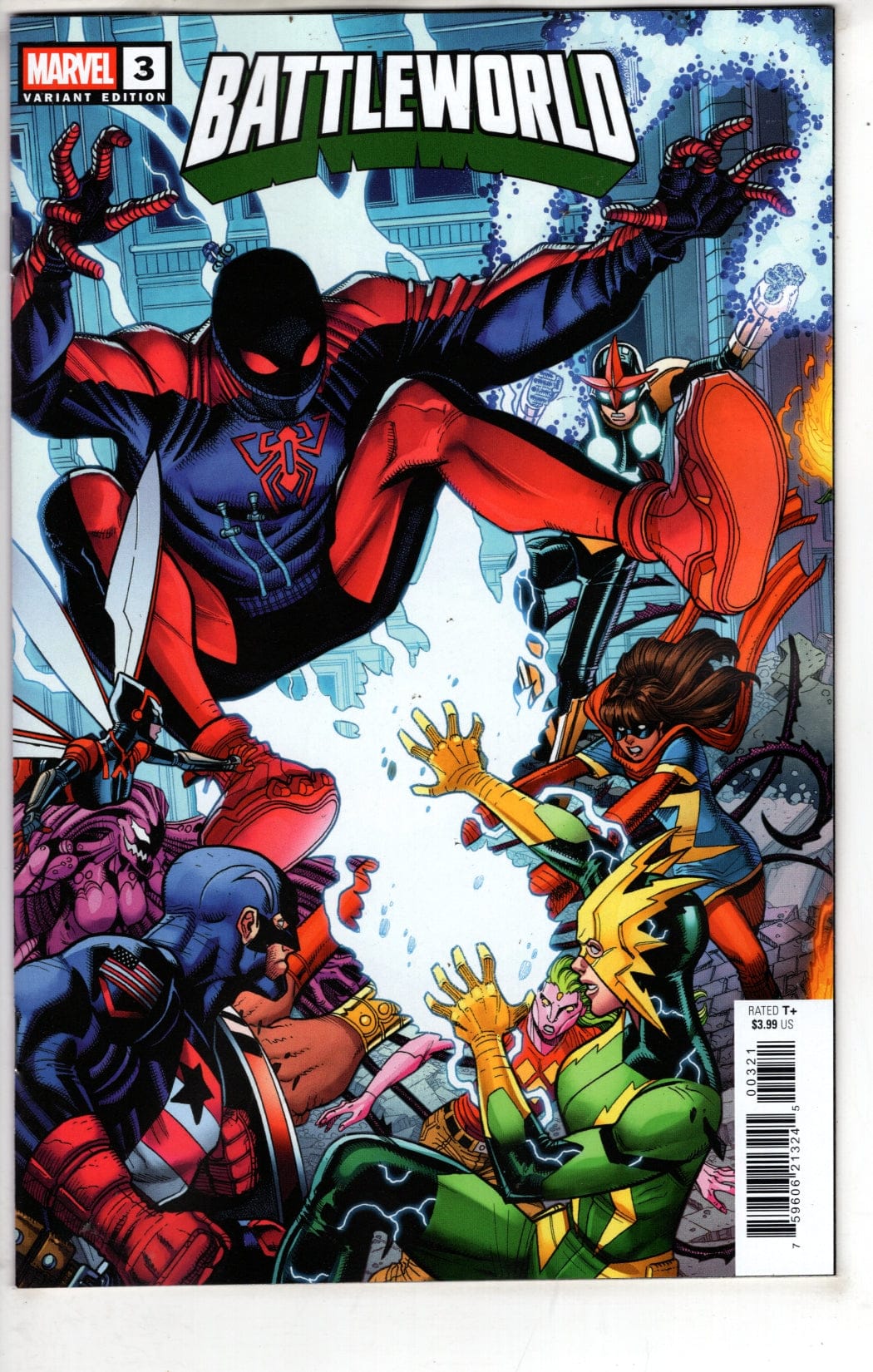 Marvel NEW THIS WEEK BATTLEWORLD #3 NICK BRADSHAW 5-PART CONNECTING VARIANT C