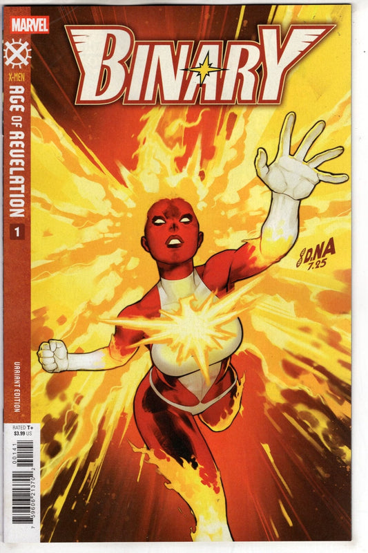 Marvel NEW THIS WEEK BINARY #1 DAVID NAKAYAMA VARIANT [AOR]