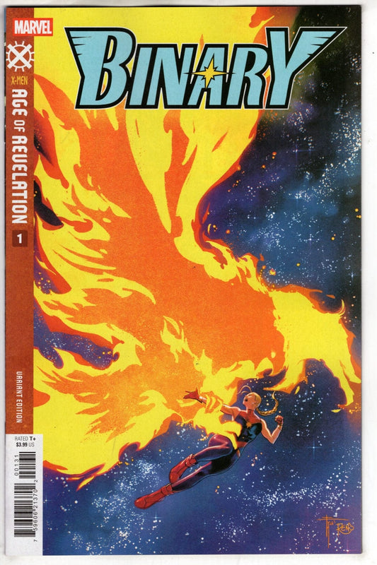 Marvel NEW THIS WEEK BINARY #1 FRANCESCO MOBILI REVELATION VARIANT [AOR]