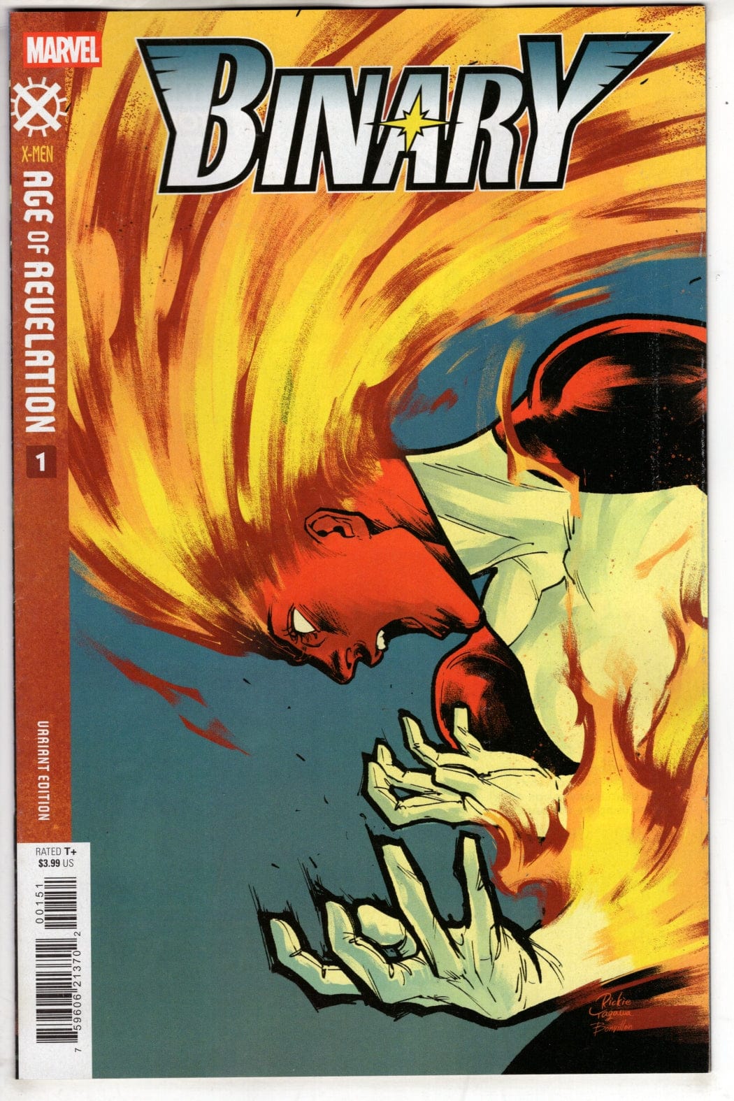 Marvel NEW THIS WEEK BINARY #1 RICKIE YAGAWA BINARY VARIANT [AOR]