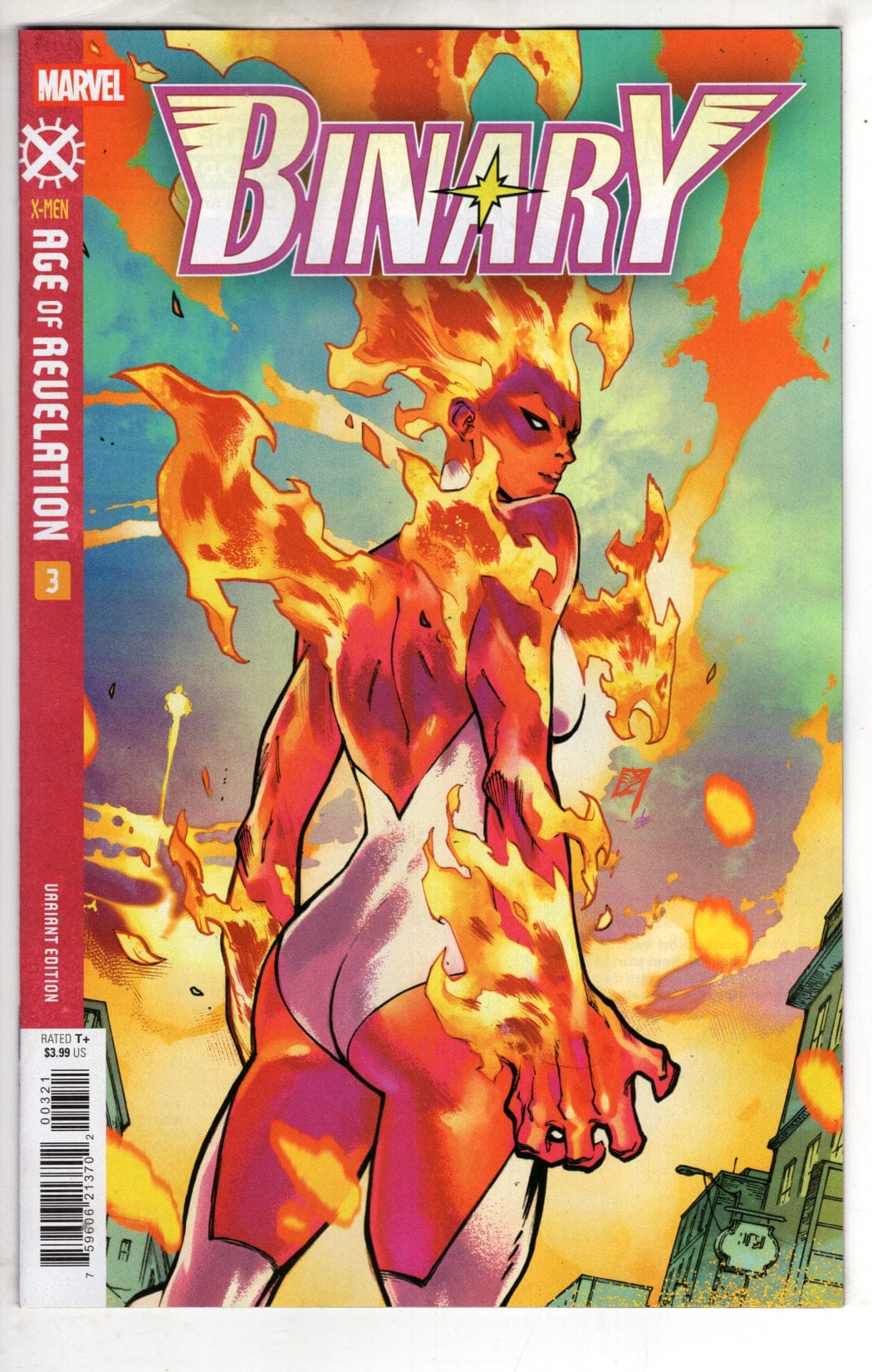 Marvel NEW THIS WEEK BINARY #3 C.F. VILLA VARIANT [AOR]