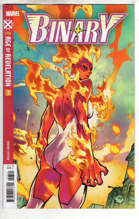 Marvel NEW THIS WEEK BINARY #3 C.F. VILLA VARIANT [AOR]