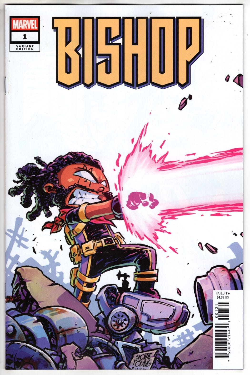 Marvel NEW THIS WEEK BISHOP #1 SKOTTIE YOUNG VARIANT (VF/NM)