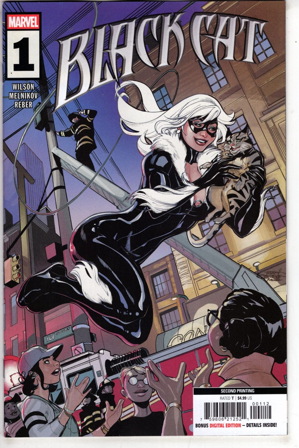 Marvel NEW THIS WEEK BLACK CAT #1 TERRY DODSON 2ND PRINTING VARIANT