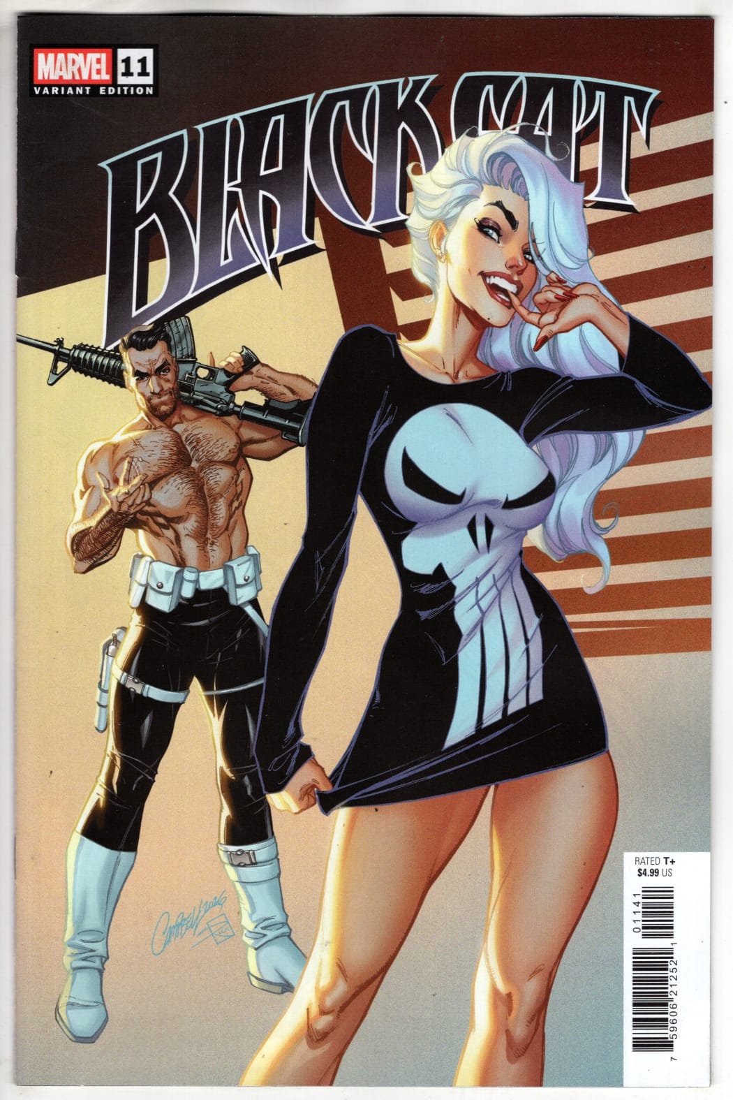 Marvel NEW THIS WEEK BLACK CAT #11 J. SCOTT CAMPBELL BLACK CAT VARIANT (VF/NM)