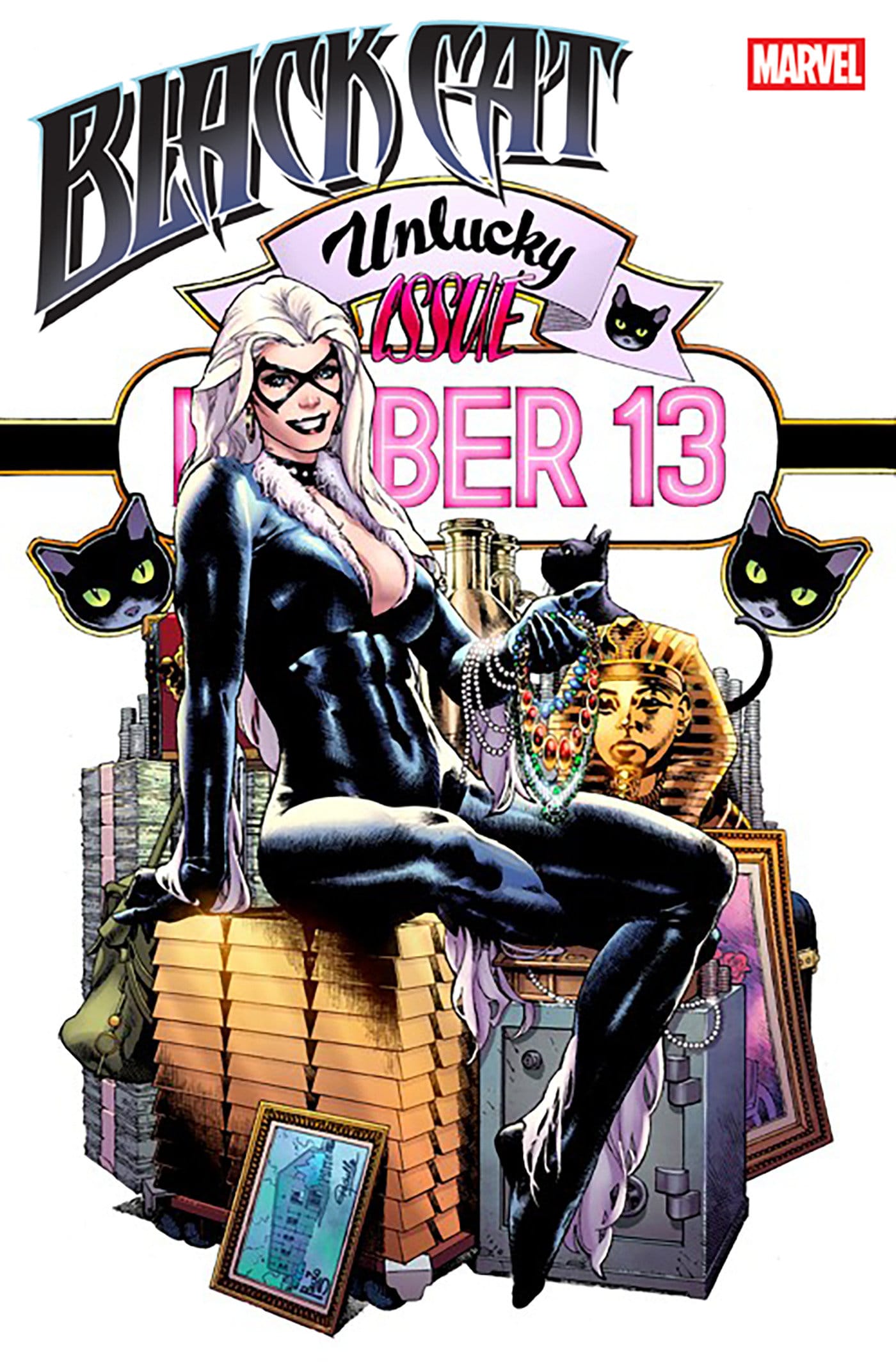 Marvel NEW THIS WEEK BLACK CAT #13 PAULO SIQUEIRA FOIL VARIANT (VF/NM)