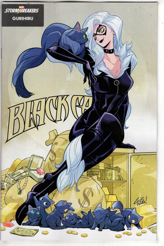 Marvel NEW THIS WEEK BLACK CAT #3 GURIHIRU STORMBREAKERS NEW CLASS VARIANT