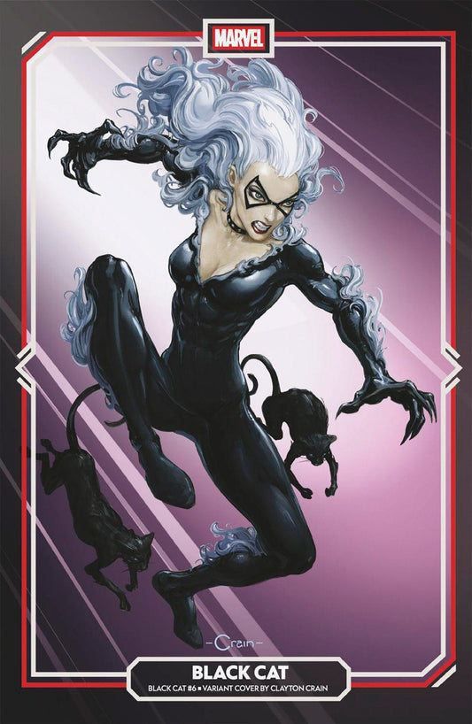 Marvel NEW THIS WEEK BLACK CAT #6 CLAYTON CRAIN VARIANT (VF/NM)