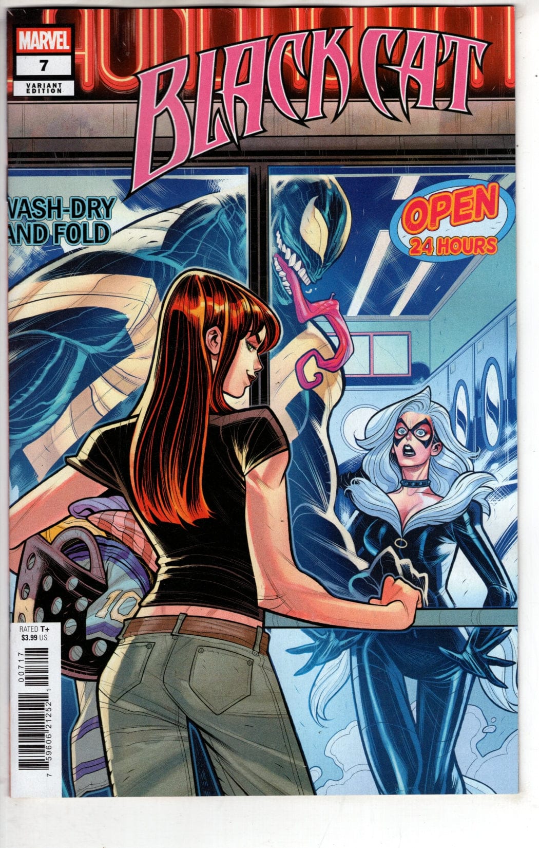 Marvel NEW THIS WEEK BLACK CAT #7 ELIZABETH TORQUE VARIANT (VF/NM)