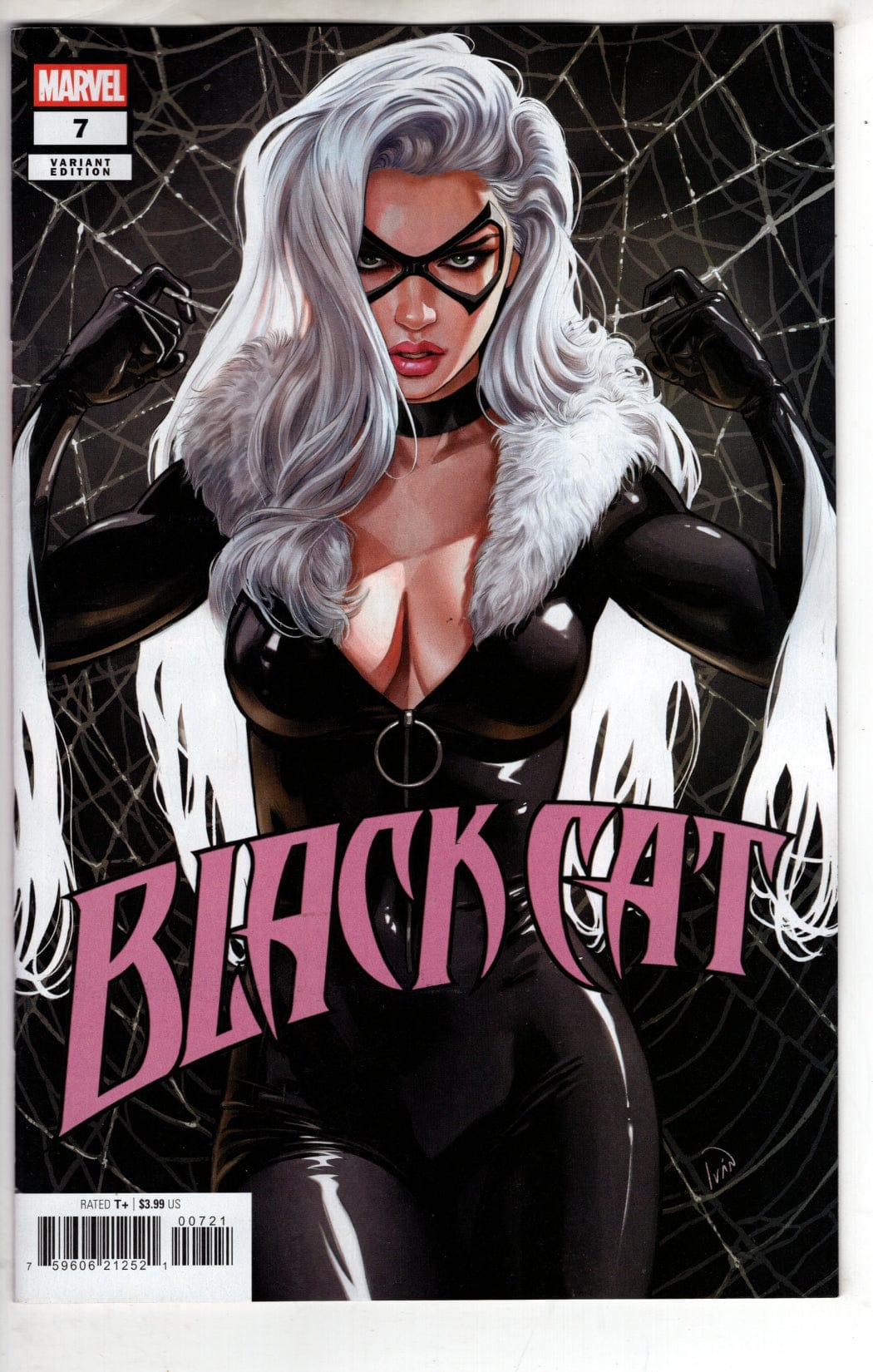 Marvel NEW THIS WEEK BLACK CAT #7 IVAN TALAVERA VARIANT (VF/NM)