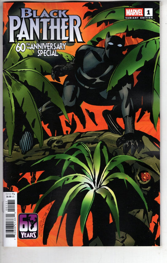 Marvel NEW THIS WEEK BLACK PANTHER 60TH ANNIVERSARY SPECIAL #1 STEVE RUDE VARIANT (VF/NM)