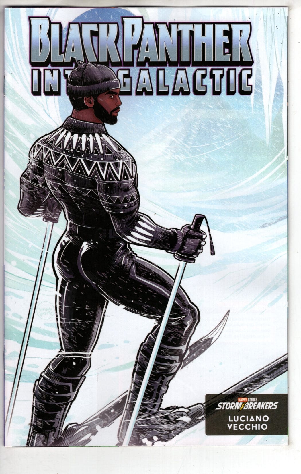 Marvel NEW THIS WEEK BLACK PANTHER: INTERGALACTIC #1 LUCIANO VECCHIO WINTER BREAK VARIANT