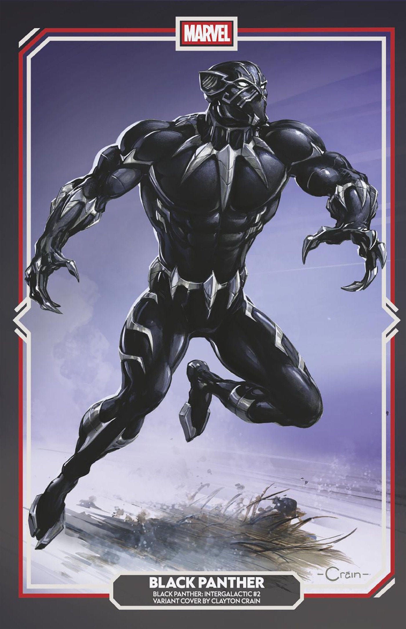 Marvel NEW THIS WEEK BLACK PANTHER: INTERGALACTIC #2 CLAYTON CRAIN VARIANT (VF/NM)