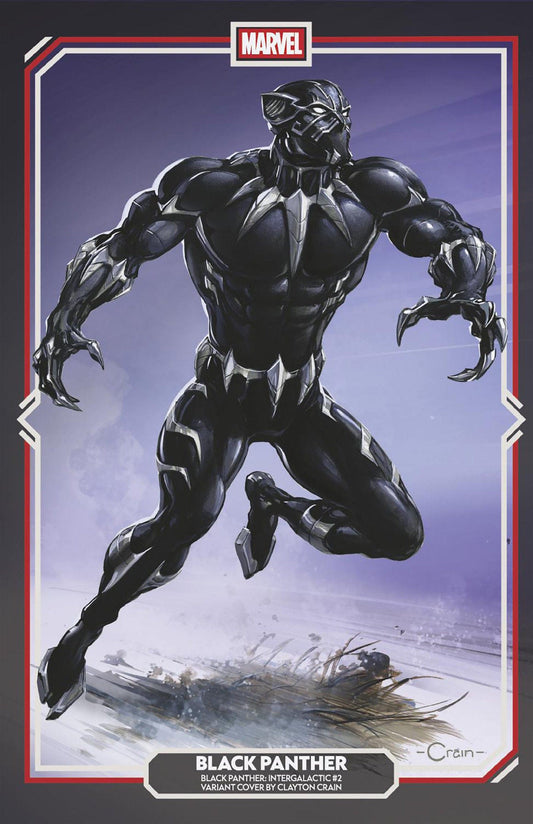 Marvel NEW THIS WEEK BLACK PANTHER: INTERGALACTIC #2 CLAYTON CRAIN VARIANT (VF/NM)