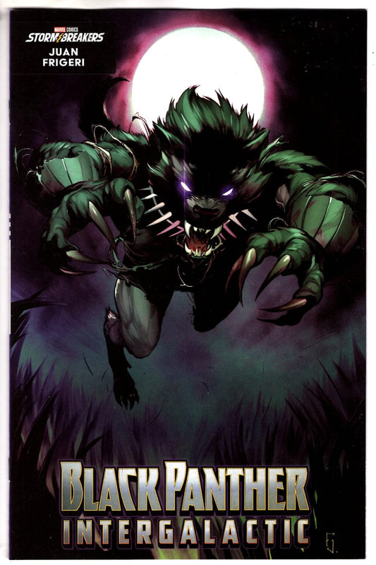 Marvel NEW THIS WEEK BLACK PANTHER: INTERGALACTIC #4 JUAN FRIGERI MARVEL MONSTER VARIANT (VF/NM)