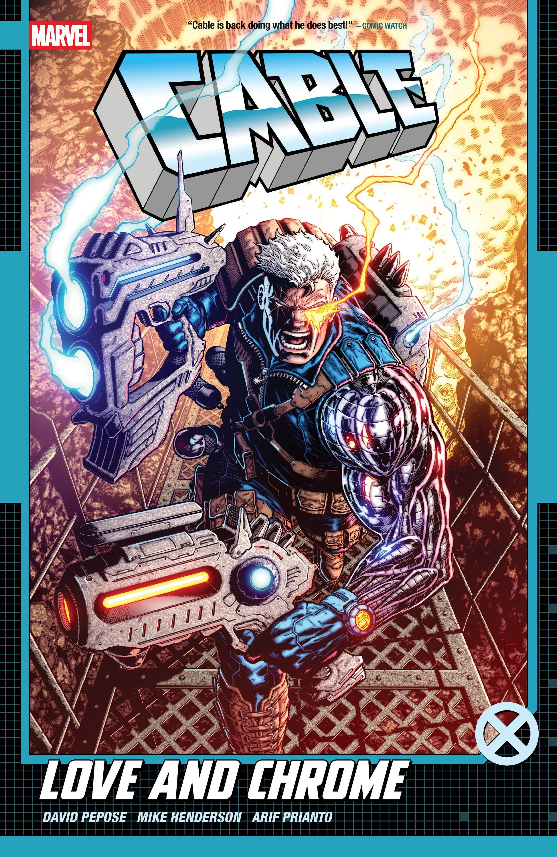 Marvel NEW THIS WEEK Cable: Love and Chrome