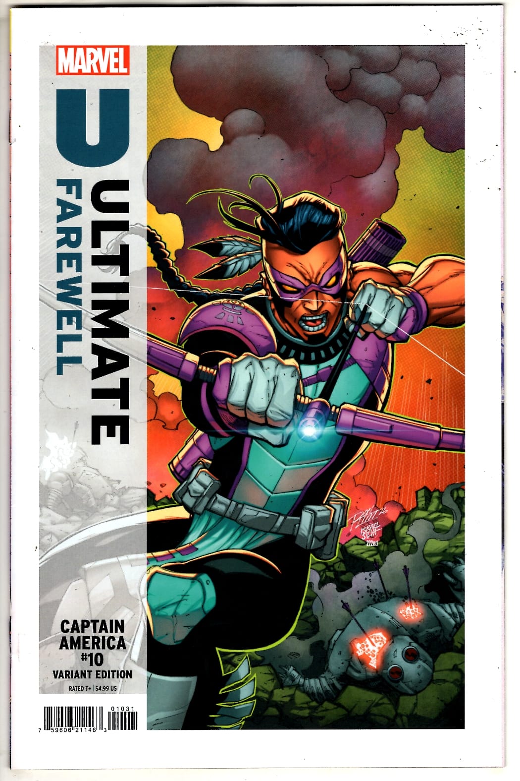 Marvel NEW THIS WEEK CAPTAIN AMERICA #10 TBD ARTIST ULTIMATE FAREWELL VARIANT (VF/NM)