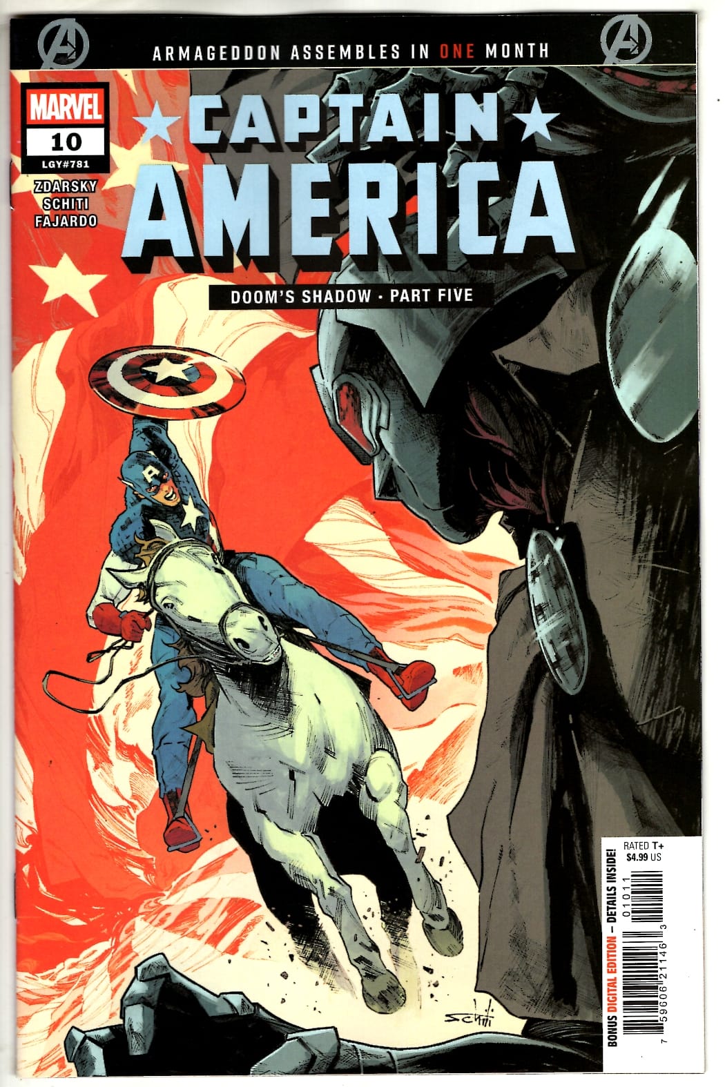Marvel NEW THIS WEEK CAPTAIN AMERICA #10 (VF/NM)