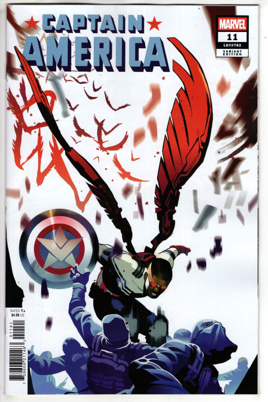 Marvel NEW THIS WEEK CAPTAIN AMERICA #11 BALDEMAR RIVAS VARIANT (VF/NM)