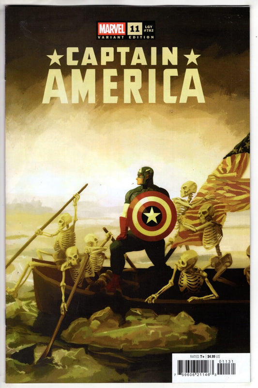 Marvel NEW THIS WEEK CAPTAIN AMERICA #11 CHIP ZDARSKY FORESHADOW VARIANT (VF/NM)