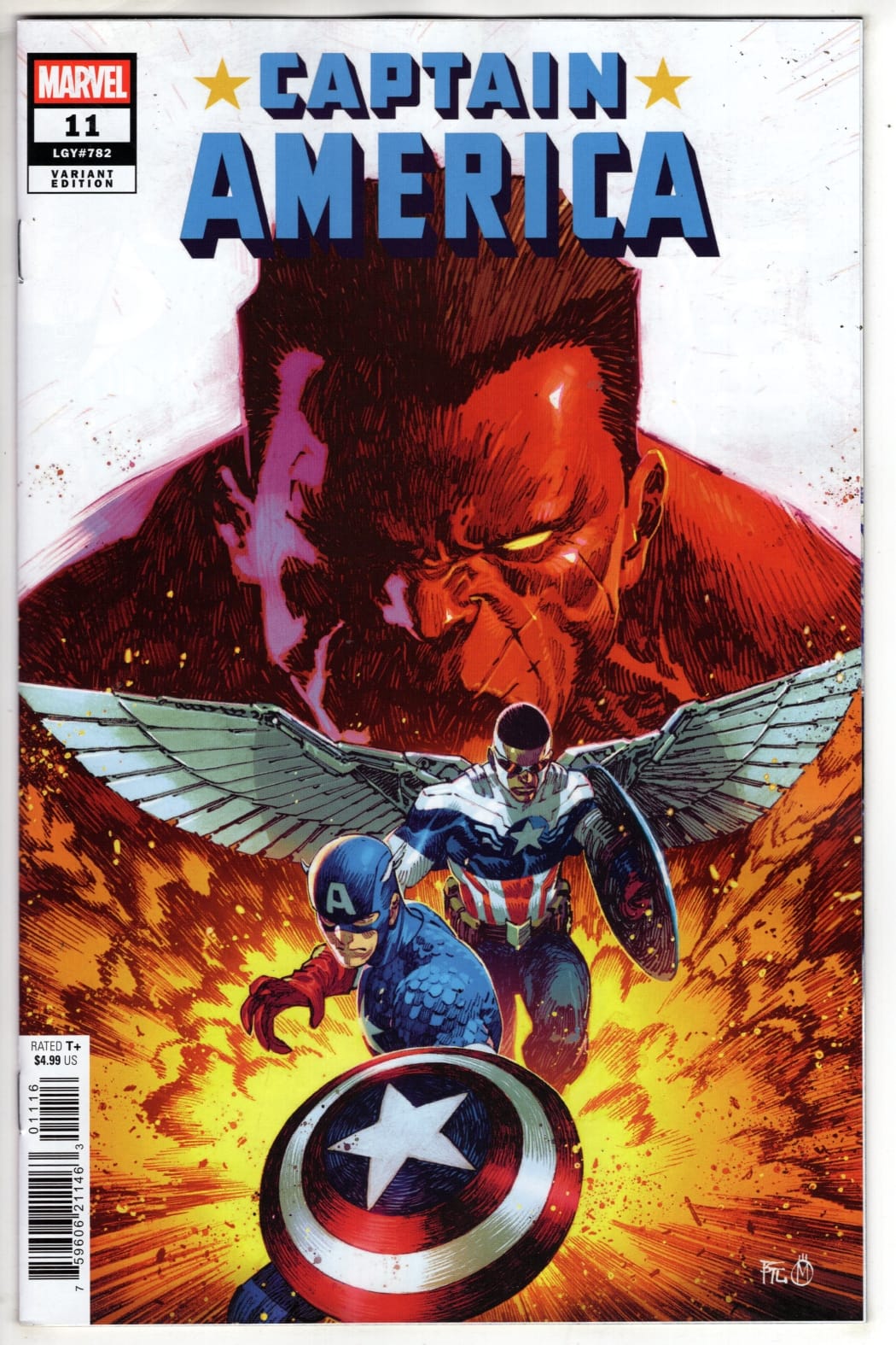 Marvel NEW THIS WEEK CAPTAIN AMERICA #11 DIKE RUAN VARIANT (VF/NM)