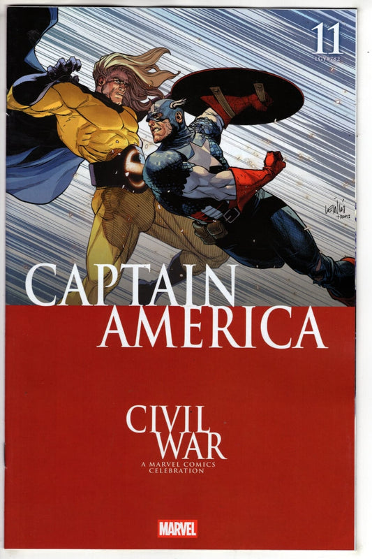 Marvel NEW THIS WEEK CAPTAIN AMERICA #11 LEINIL YU CIVIL WAR CELEBRATION VARIANT (VF/NM)