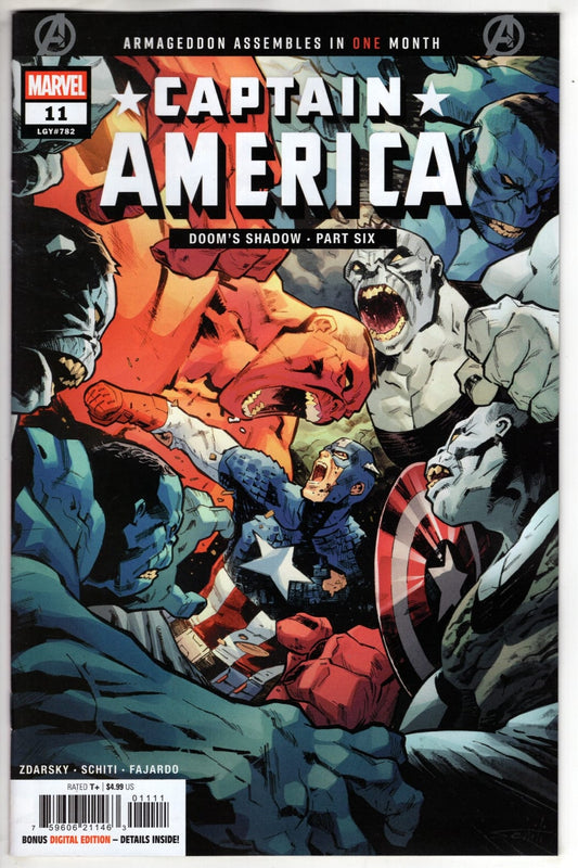 Marvel NEW THIS WEEK CAPTAIN AMERICA #11 (VF/NM)