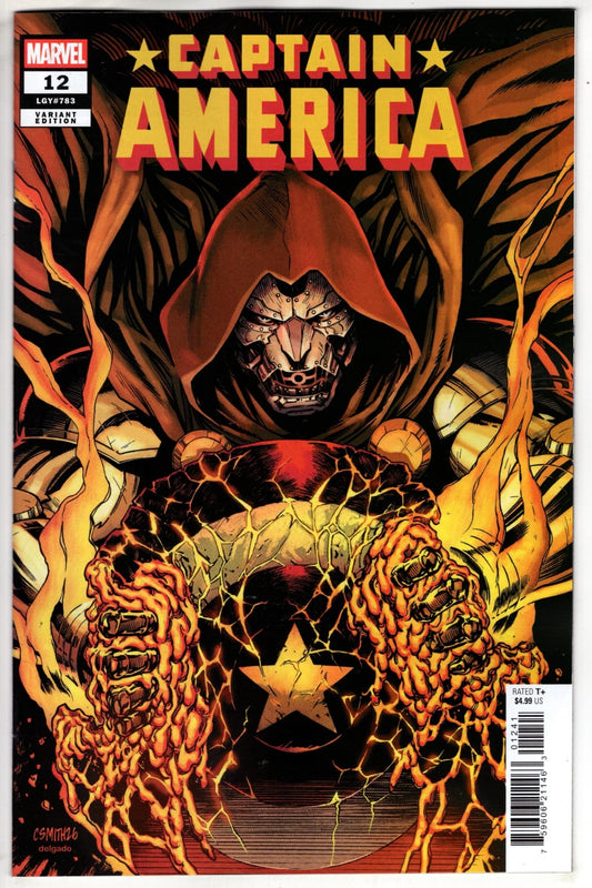 Marvel NEW THIS WEEK CAPTAIN AMERICA #12 CORY SMITH VARIANT [ARM] (VF/NM)