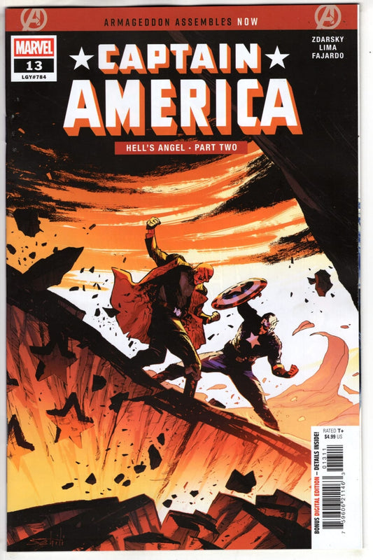 Marvel NEW THIS WEEK CAPTAIN AMERICA #13 [ARM] (VF/NM)