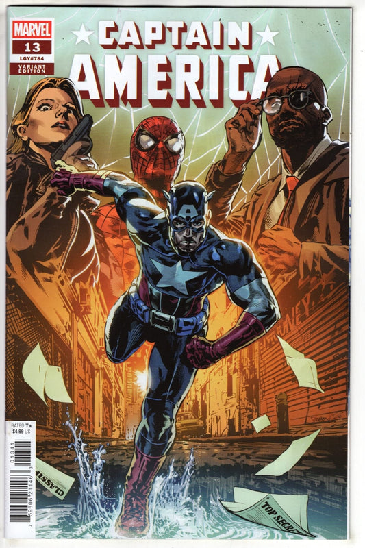Marvel NEW THIS WEEK CAPTAIN AMERICA #13 STEPHEN MOONEY VARIANT [ARM] (VF/NM)