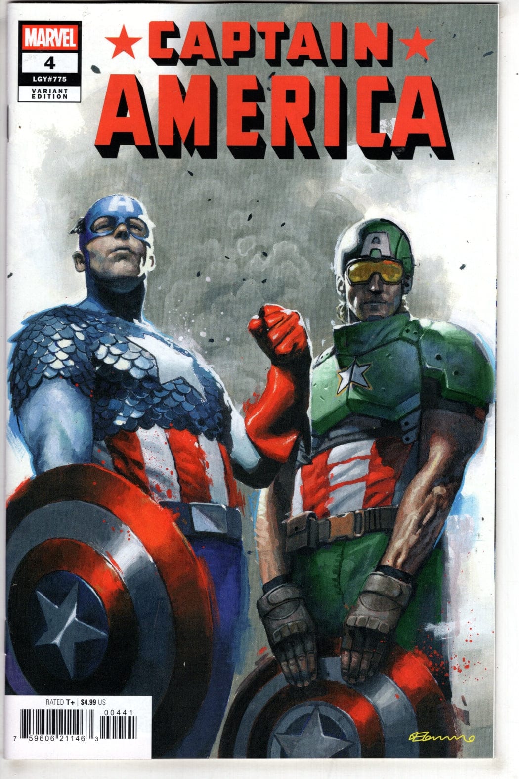 Marvel NEW THIS WEEK CAPTAIN AMERICA #4 FABRIZIO DE TOMMASO VARIANT