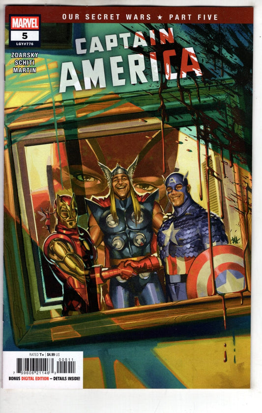 Marvel NEW THIS WEEK CAPTAIN AMERICA #5 CVR A [VF/NM]