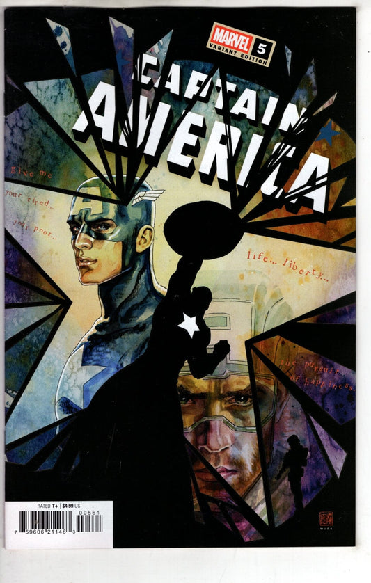 Marvel NEW THIS WEEK CAPTAIN AMERICA #5 DAVID MACK VARIANT [VF/NM]
